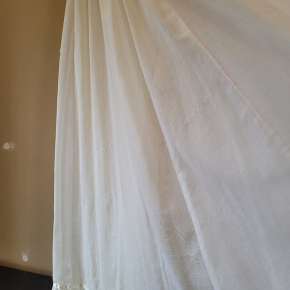 Gunne Sax Off White Maxi Dress - Picture 7 of 17